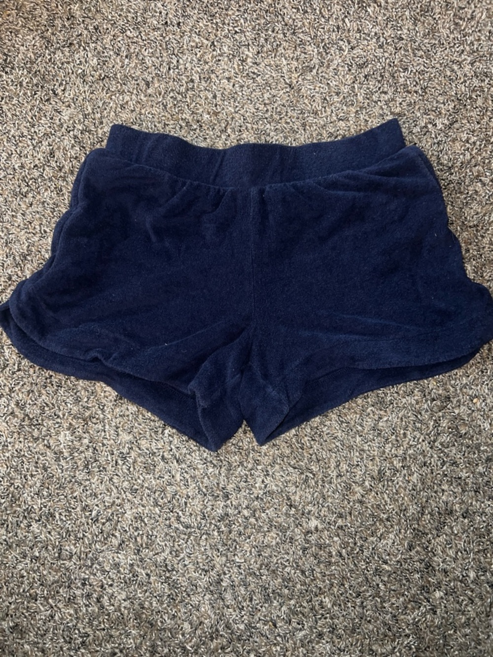 a new day Dark Blue Terry Athletic Shorts